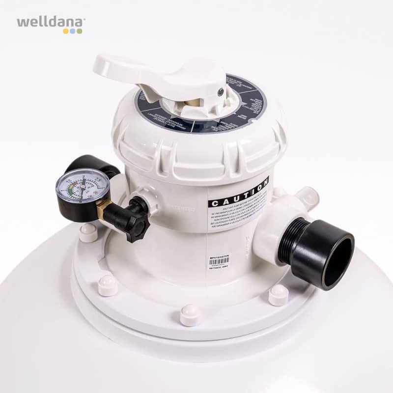 PPG Filter Sidemonteret Ø640 inkl. 1 1/2" multiportventil - Image 9