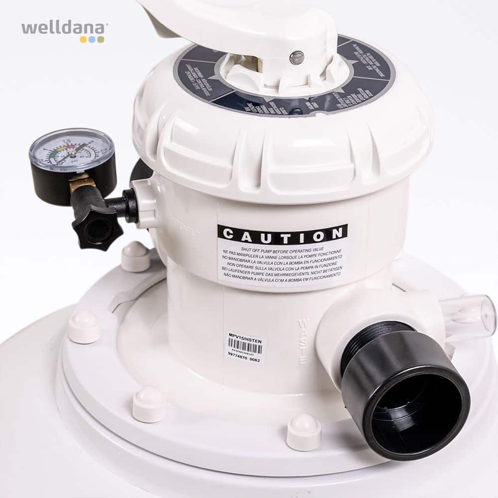 PPG Filter Topmonteret Ø760 inkl. 2" multiportventil - Image 6